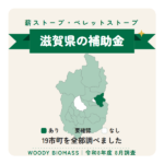 滋賀県の薪ストーブ・ペレットストーブ補助金（令和8年度 8月調査）